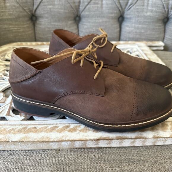 Olukai Brown Leather Oxford Shoes Men’s 10